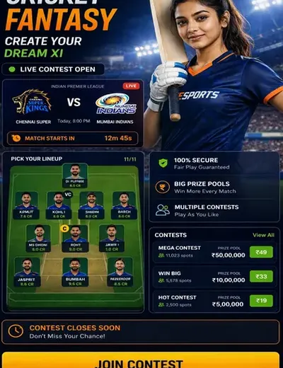 Drim77 (drim 77) fantasy cricket & matchday visual 3